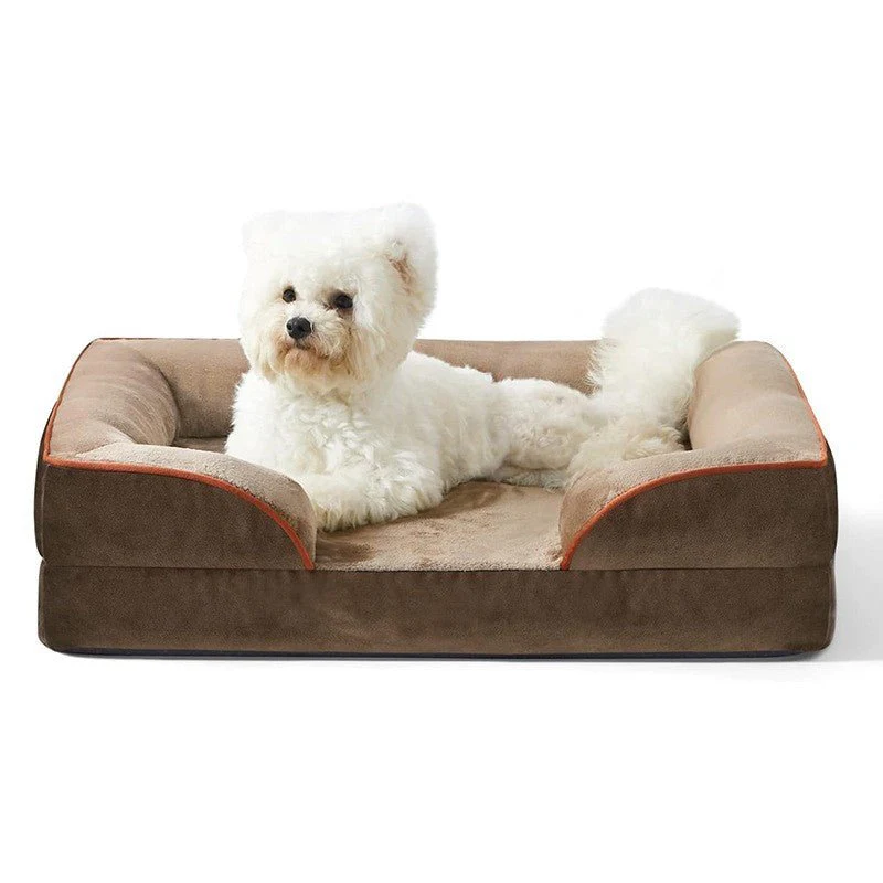 PETIQUE COMFORTBED – Orthopedic Dog Bed with Removable Velvet Cover - Image 10
