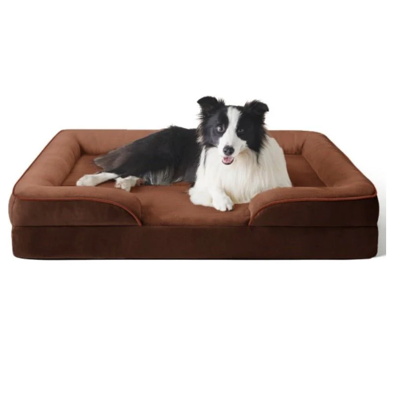PETIQUE COMFORTBED – Orthopedic Dog Bed with Removable Velvet Cover - Image 6