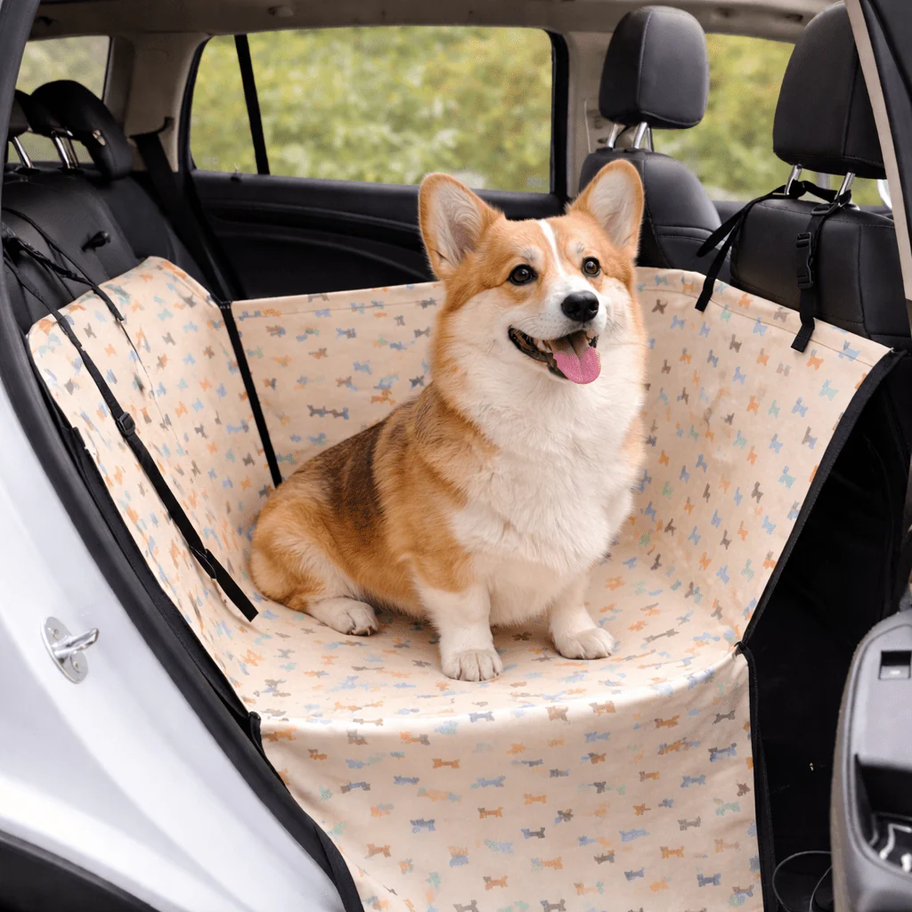 PETSAFEAT - Waterproof dog seat cover for car rear seat
