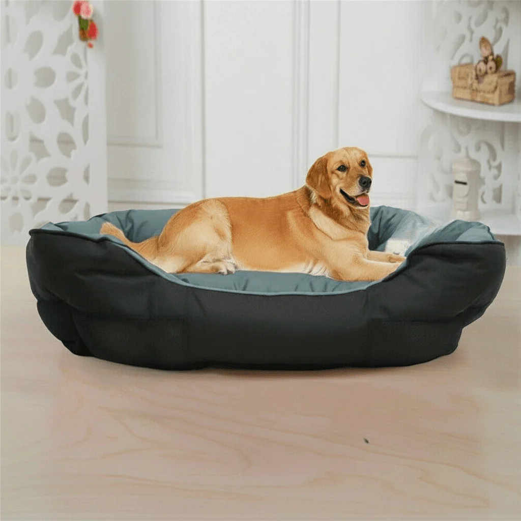 PETSOFA – Orthopedic Foam Dog Bed in Cozy Washable Basket Design - Image 3