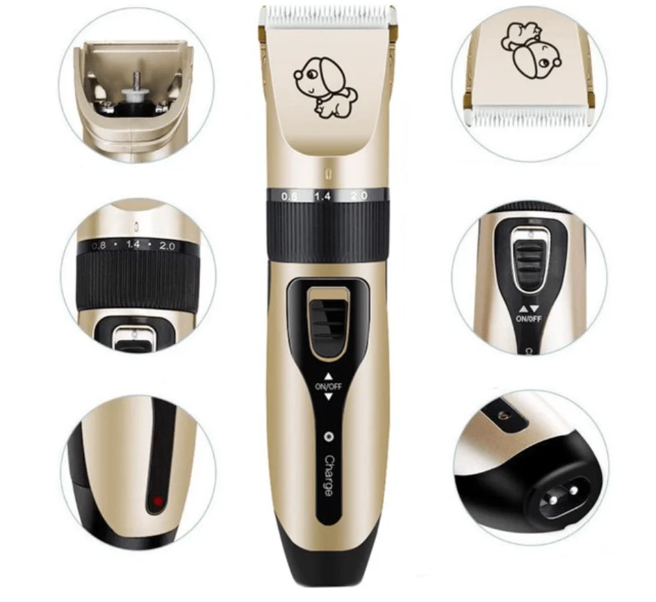 PETTS GROOMER - Professional dog trimmer with brush for all coat types - Image 5
