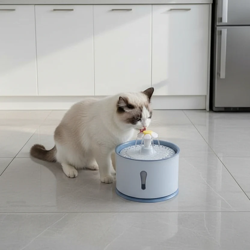 PETWELL SPRING – Automatic Drinking Fountain with Filtration System for Pets - Image 2