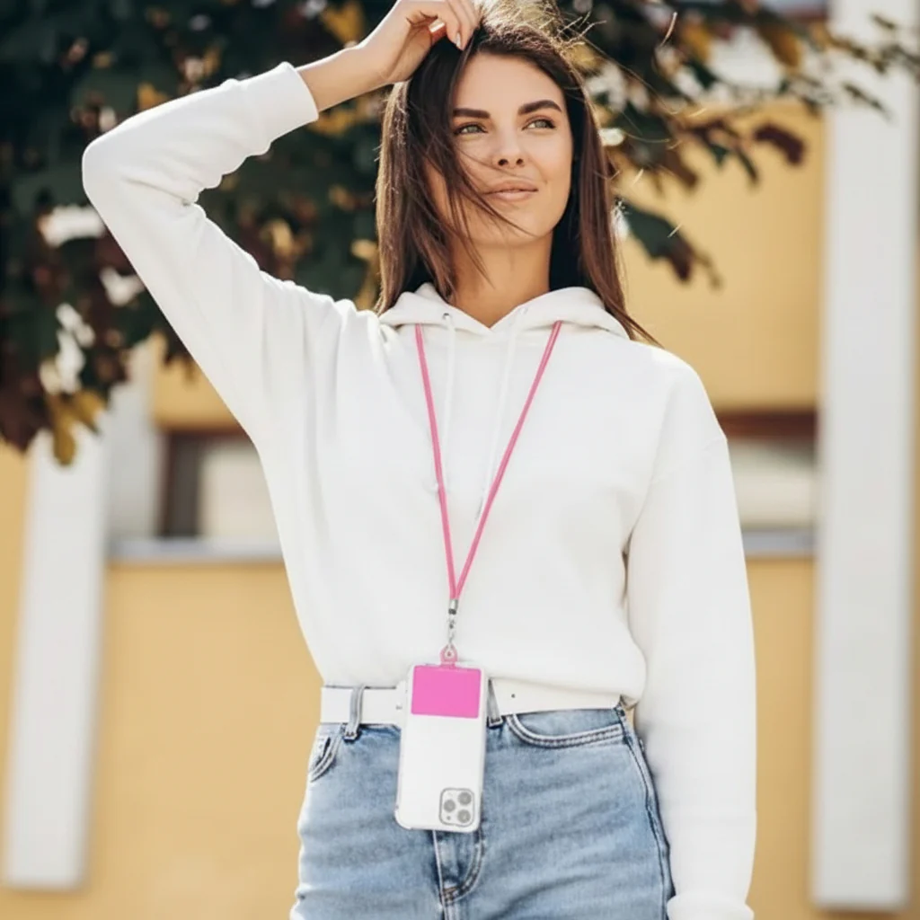 PHONESAFE – Anti-theft phone chain for comfortable & secure carrying