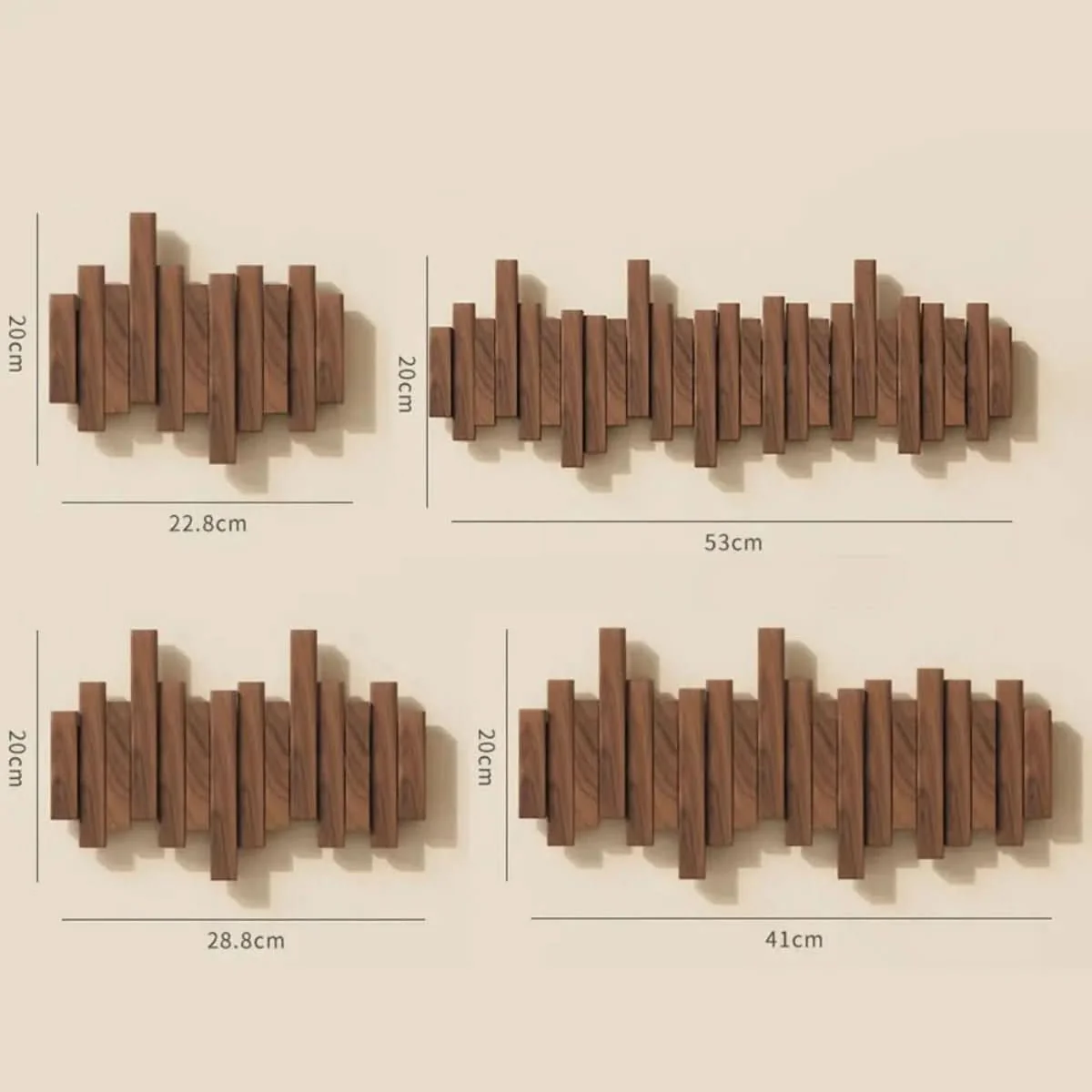 Piano Wall Hook - Wooden wall coat rack in piano design for hallways, bedrooms & offices - Image 3