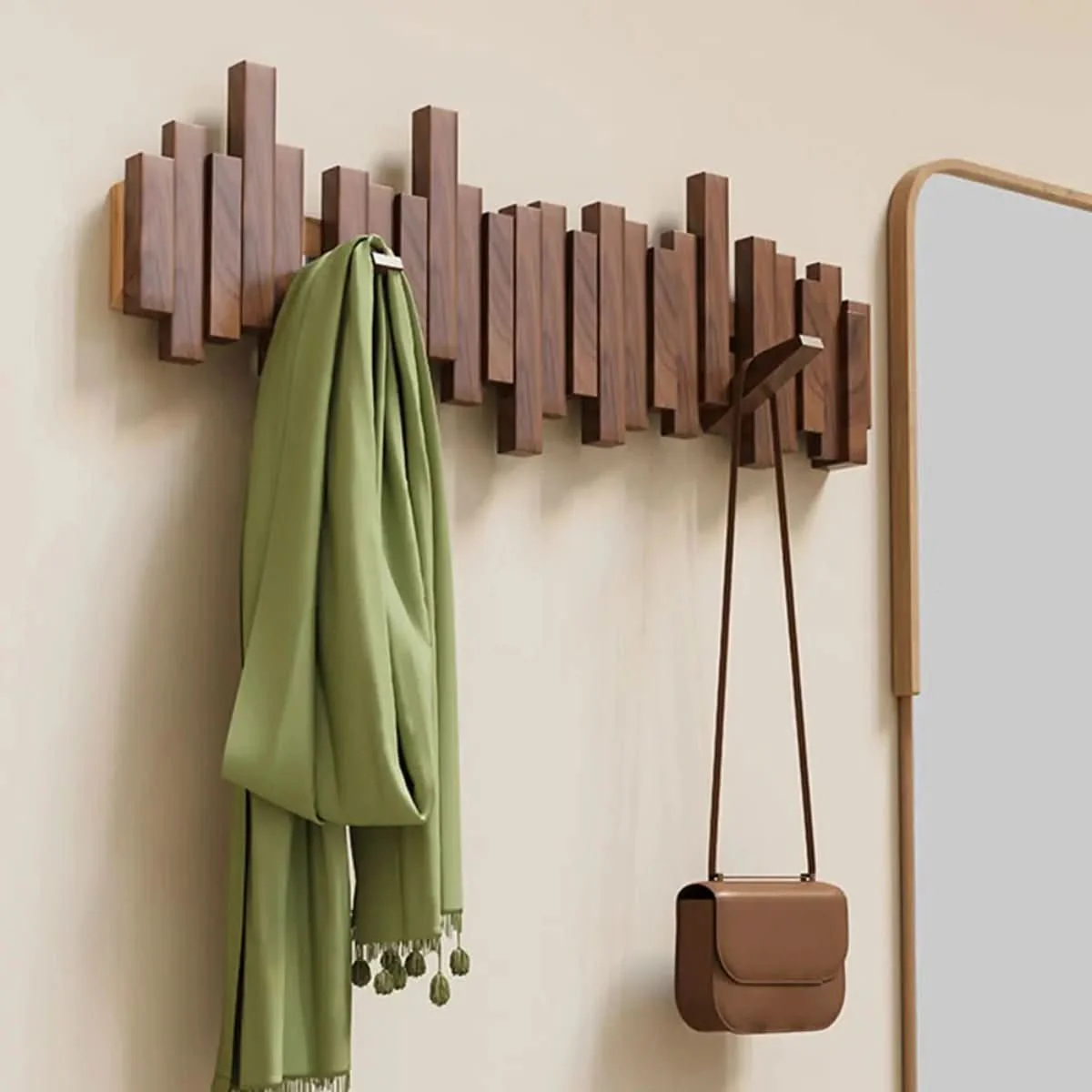 Piano Wall Hook - Wooden wall coat rack in piano design for hallways, bedrooms & offices - Image 9