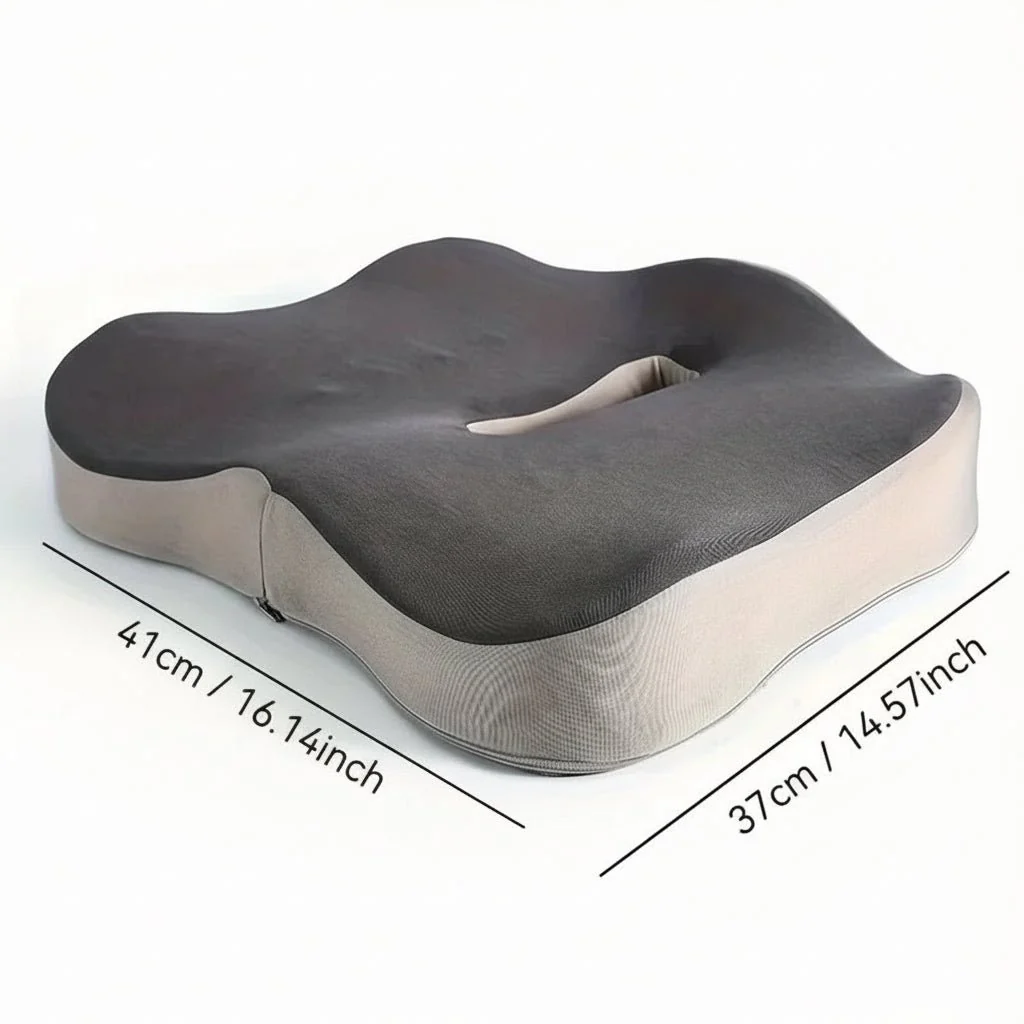 PINEALIGN – Office seat cushion with memory foam lumbar support - Image 6