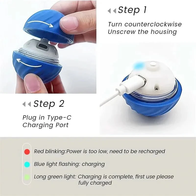 PlayPet Interactive Dog Ball - Rechargeable Bouncing Ball - Image 20