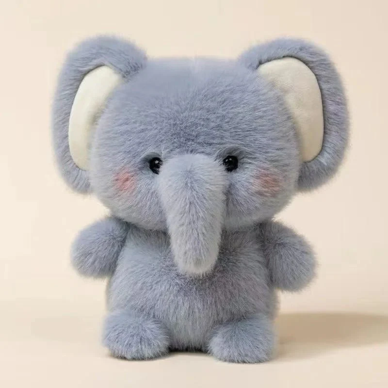 PLUFFII – Kawaii Soft Animal Plush Doll Series with Elephant, Dog, Cat & more - Image 6