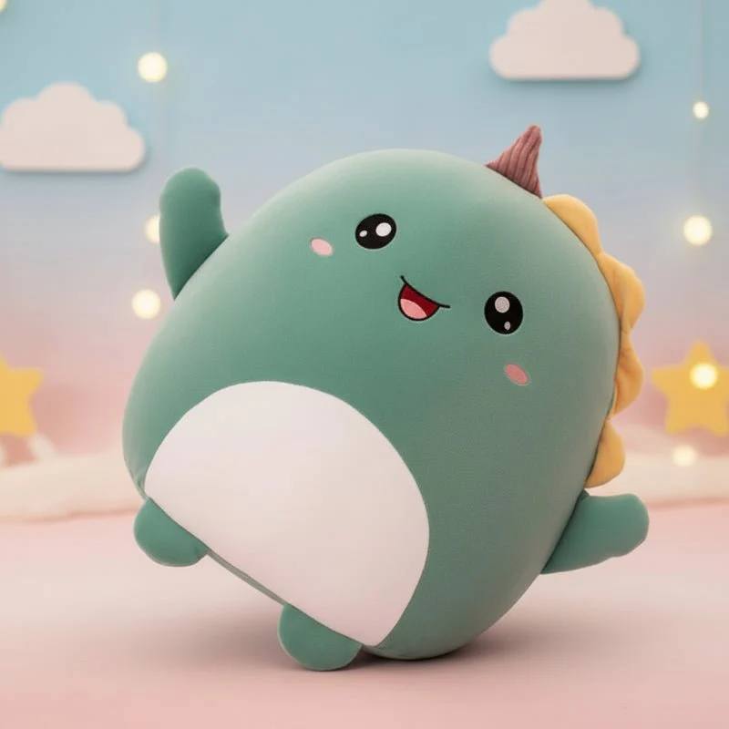 PLUSHZOO – Soft, squeezable animal pillow 40 cm as a birthday gift for children