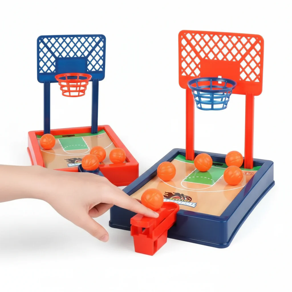 POCKET HOOPS – Portable Mini Basketball Game for Desk, Travel & Family Fun - Image 3