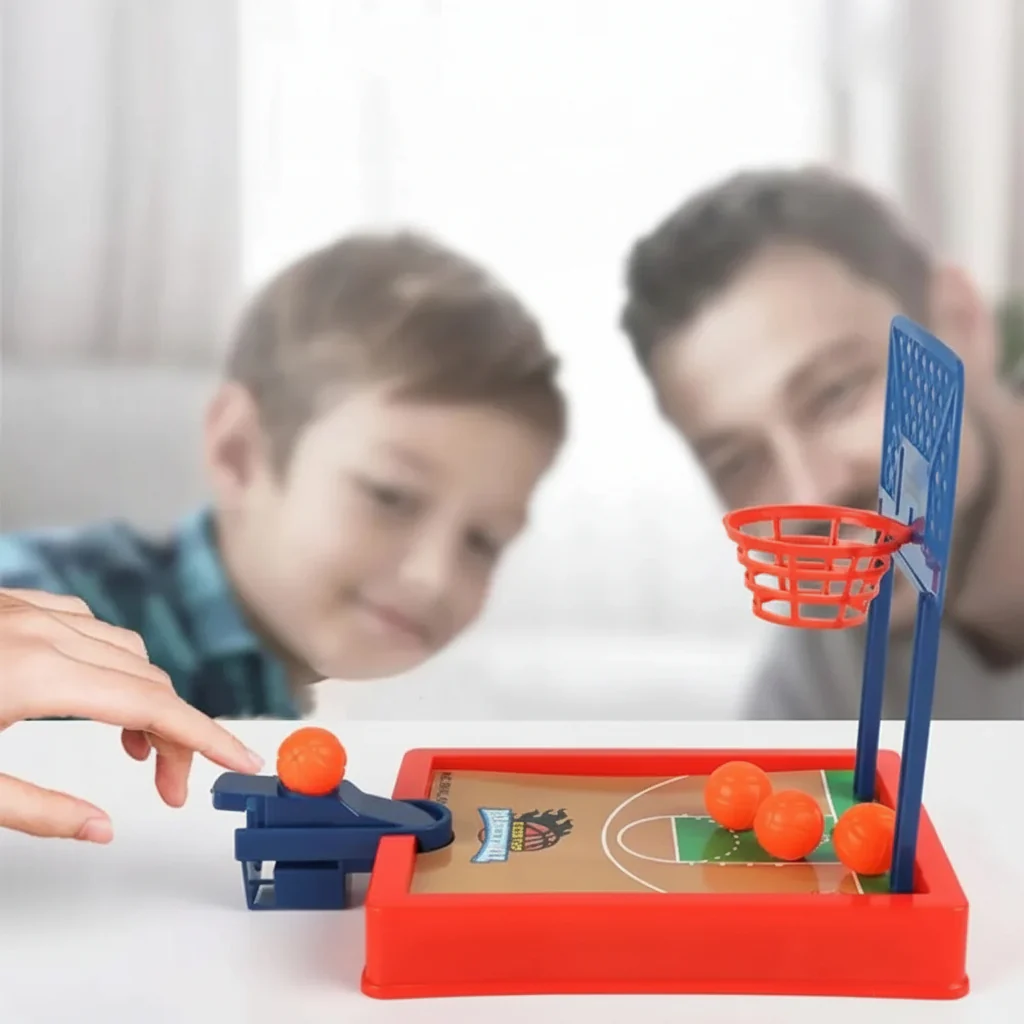 POCKET HOOPS – Portable Mini Basketball Game for Desk, Travel & Family Fun - Image 4