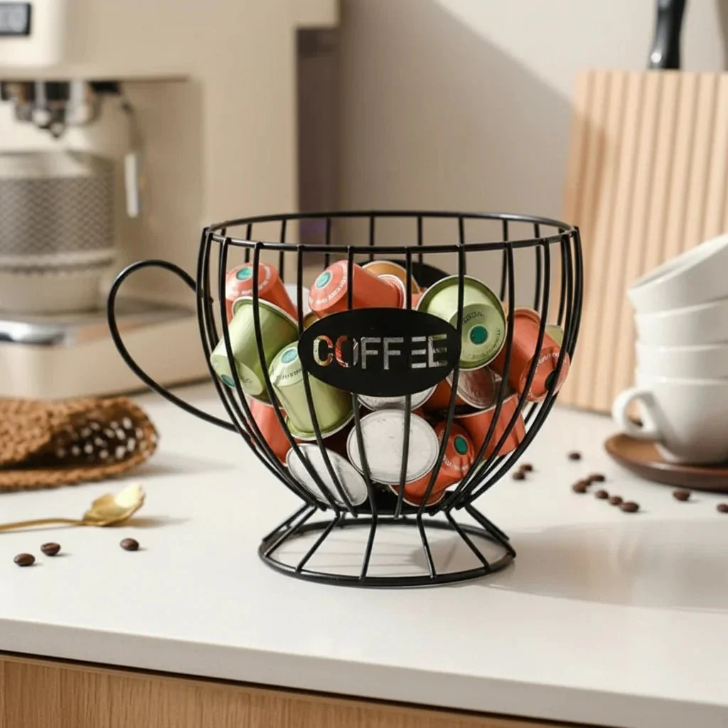 PODHAVEN – Compact decorative shelf for coffee capsules & sweets