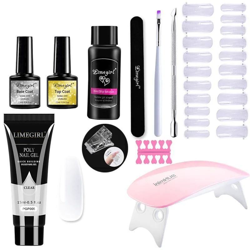 Polygelpro - DIY nail set for home use with UV lamp | Strong, professional nails last up to 3 weeks - Image 3