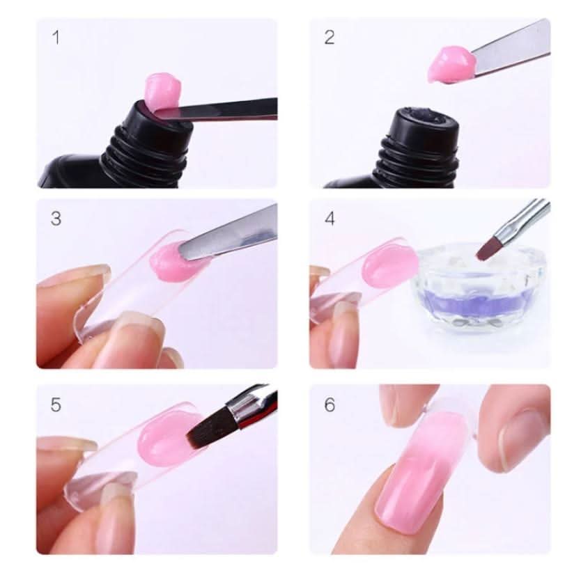 Polygelpro - DIY nail set for home use with UV lamp | Strong, professional nails last up to 3 weeks - Image 4