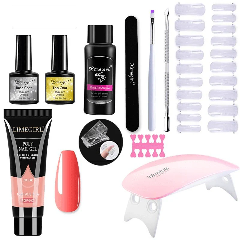 Polygelpro - DIY nail set for home use with UV lamp | Strong, professional nails last up to 3 weeks - Image 9