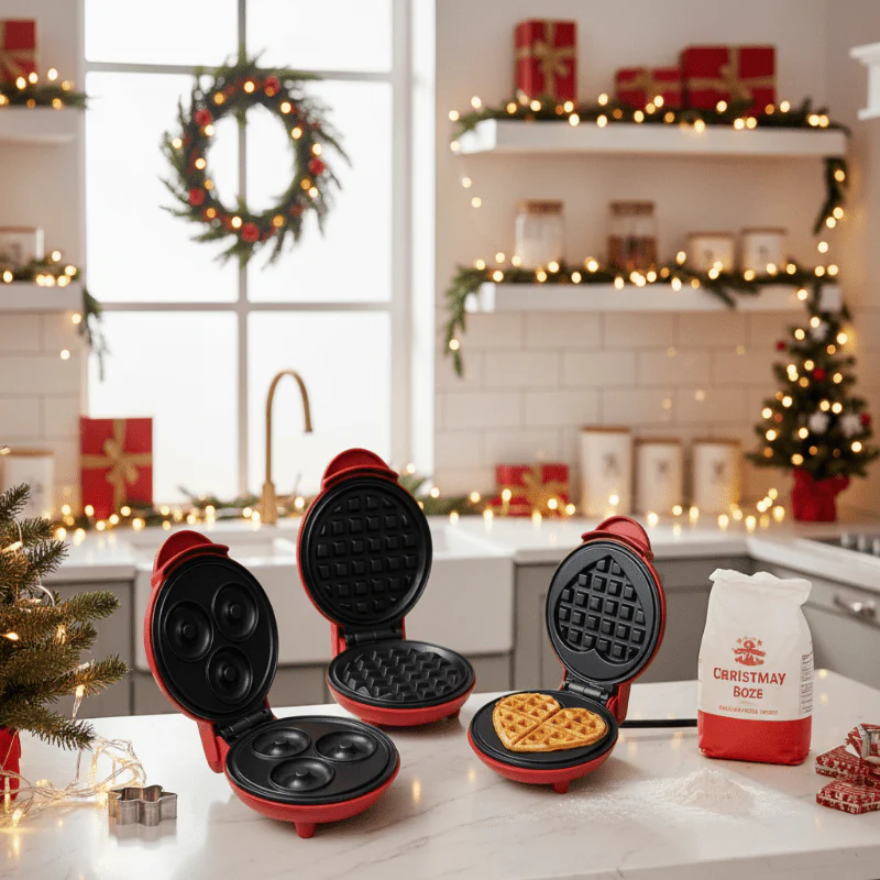 PORTA PRESS – Travel-friendly Mini Waffle and Cookie Iron - Image 2