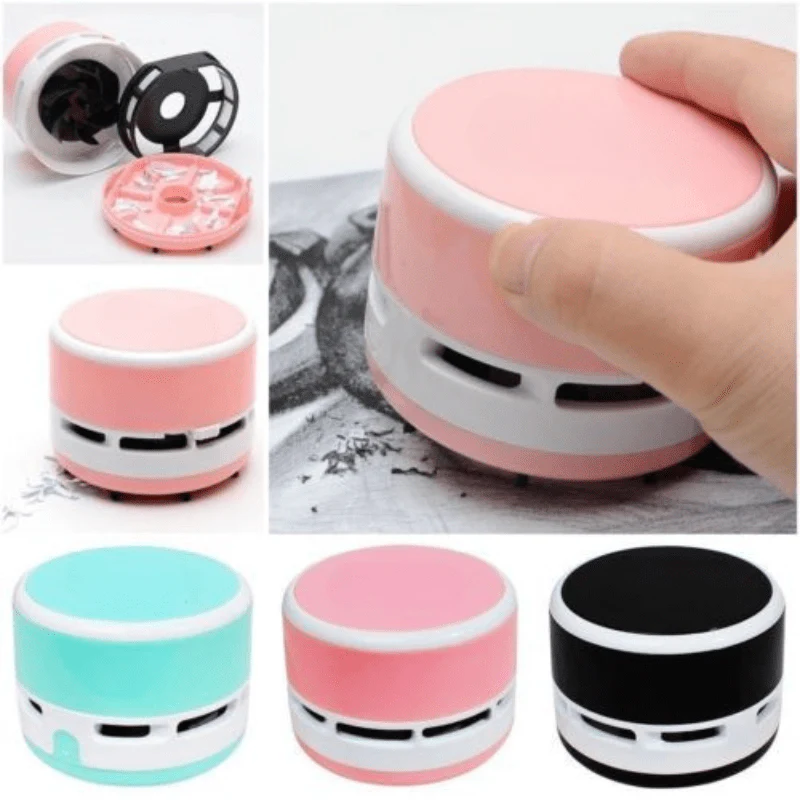 Portable Mini Vacuum - Portable table & car hoover with brush attachment - Image 3