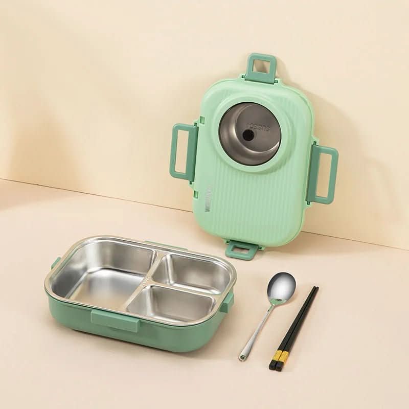 PORTAFRESH – Stainless Steel Lunchbox with Leak-Proof Lid and 3-Compartment Divider System - Image 10