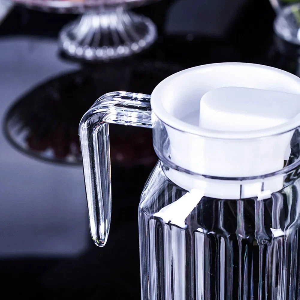 POURJOY – 1.1L Plastic Juice Jug with Durable Construction and Ergonomic Handle - Image 3