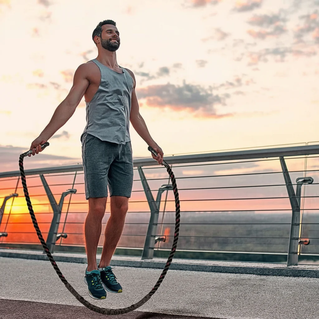 Powerjump - Adjustable weight jump rope for cardio & strength training - Image 5