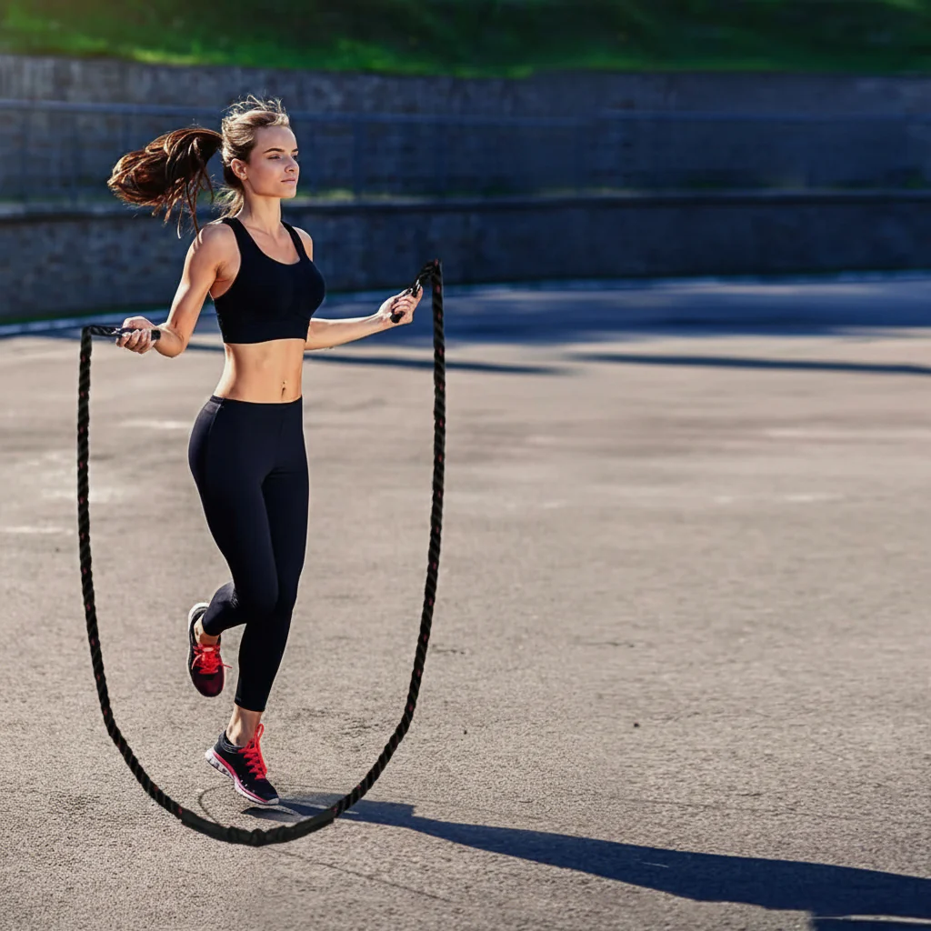 Powerjump - Adjustable weight jump rope for cardio & strength training - Image 6
