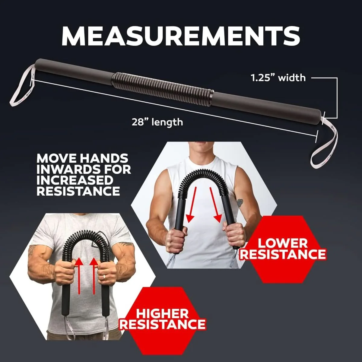 PowerTwist - Adjustable training bar for effective upper body training at home - Image 4