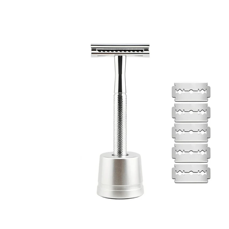 PrecisionBlade - 5-blade luxury razor in rose gold, silver, black & grey - Image 4