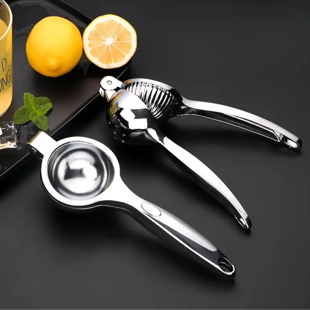 PRESSLUX – Premium lemon squeezer with robust stainless steel construction - Image 2