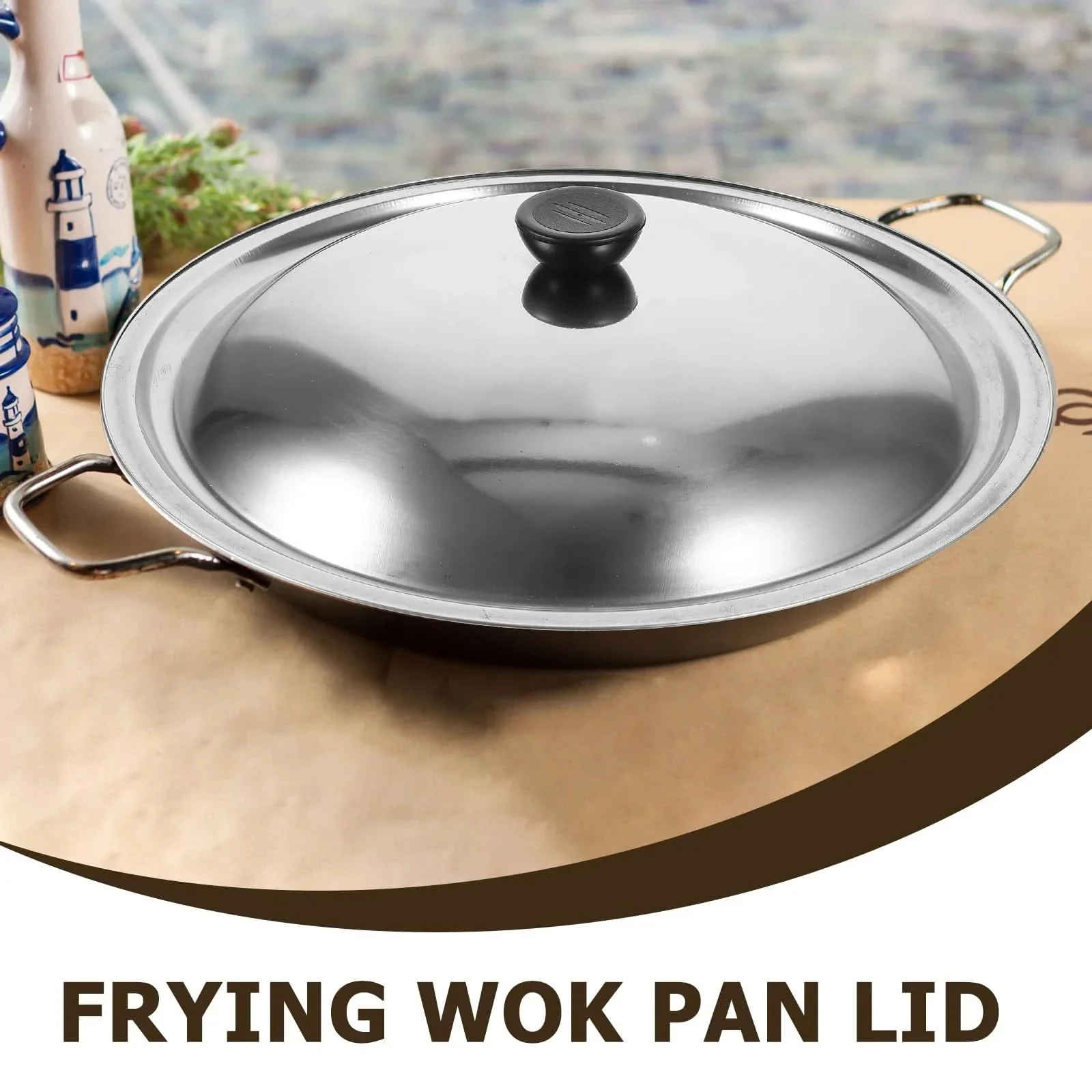 ProLid – Robust universal stainless steel lid for woks & pans - Image 5