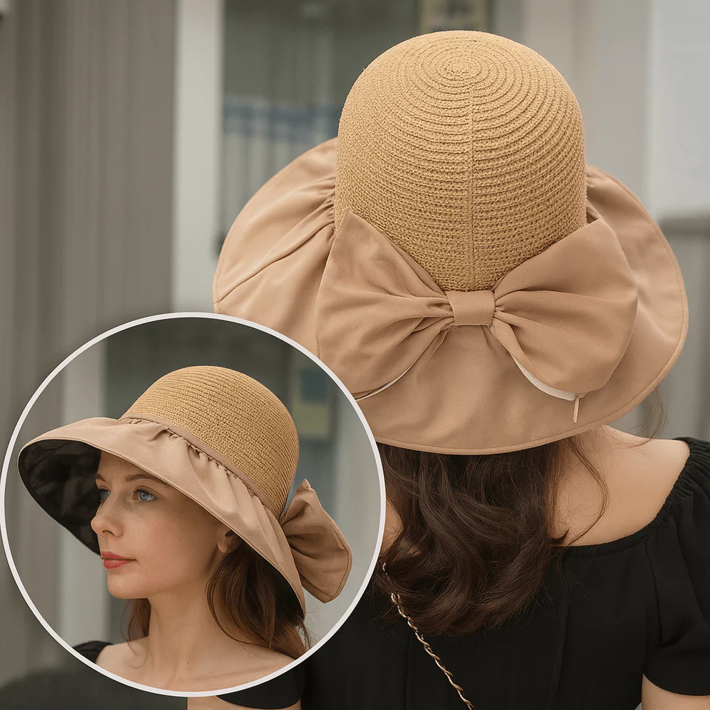 PROMENADE – Stylish sun hat with wide brim for UV protection - Image 2