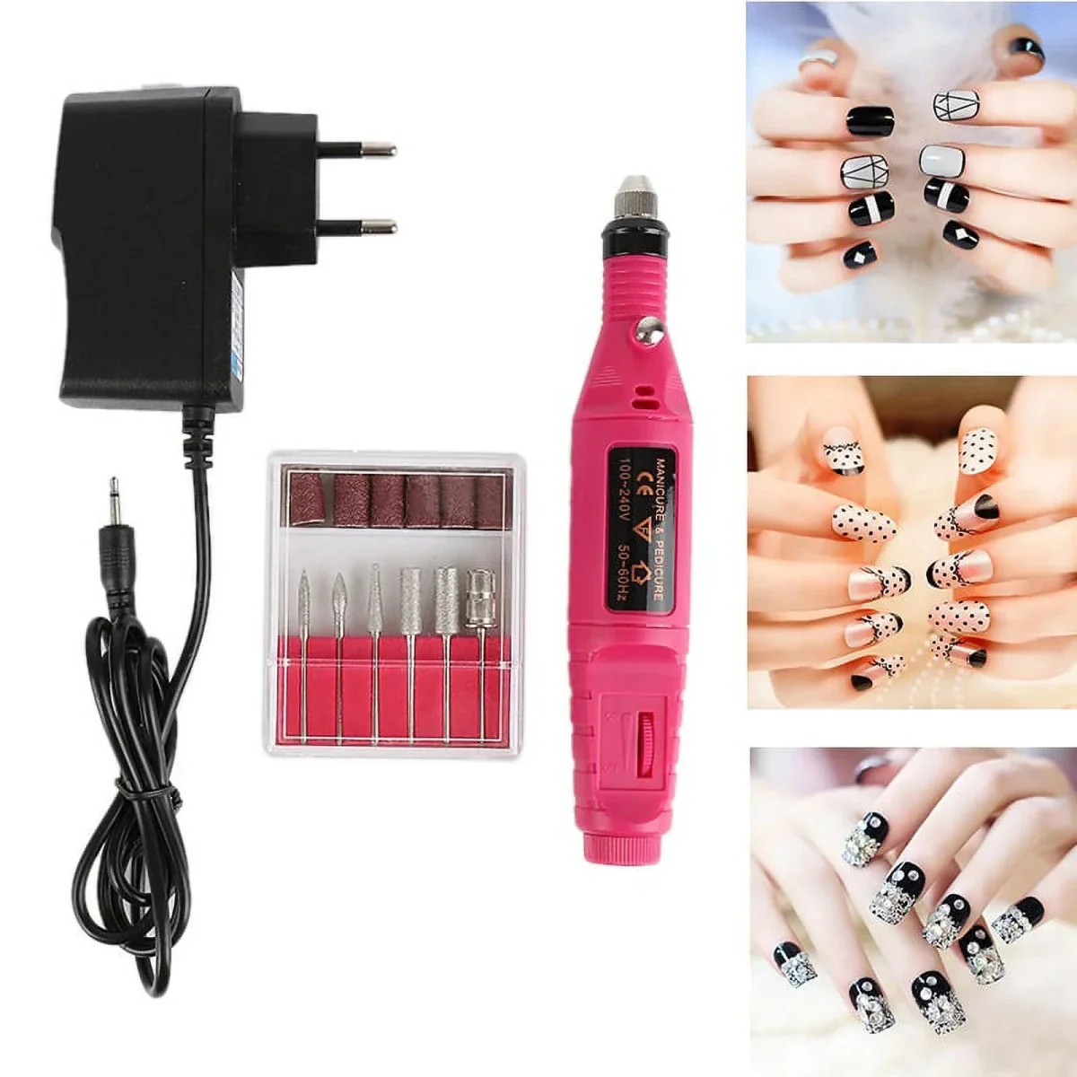 ProNail Expert - Electric 6-in-1 nail care set for manicure & pedicure - Image 9
