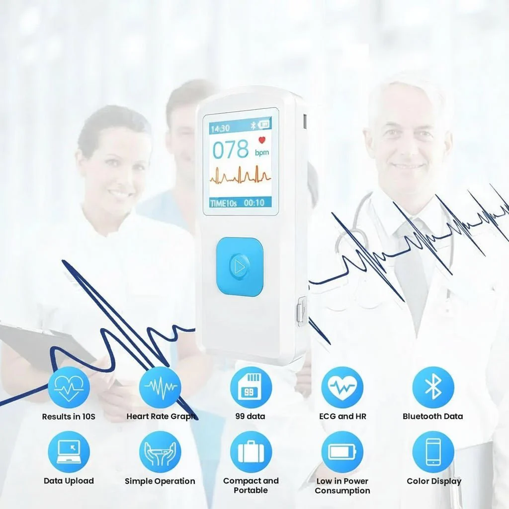 PULSEBT – Bluetooth Electrocardiogram Device for Home Use - Image 3
