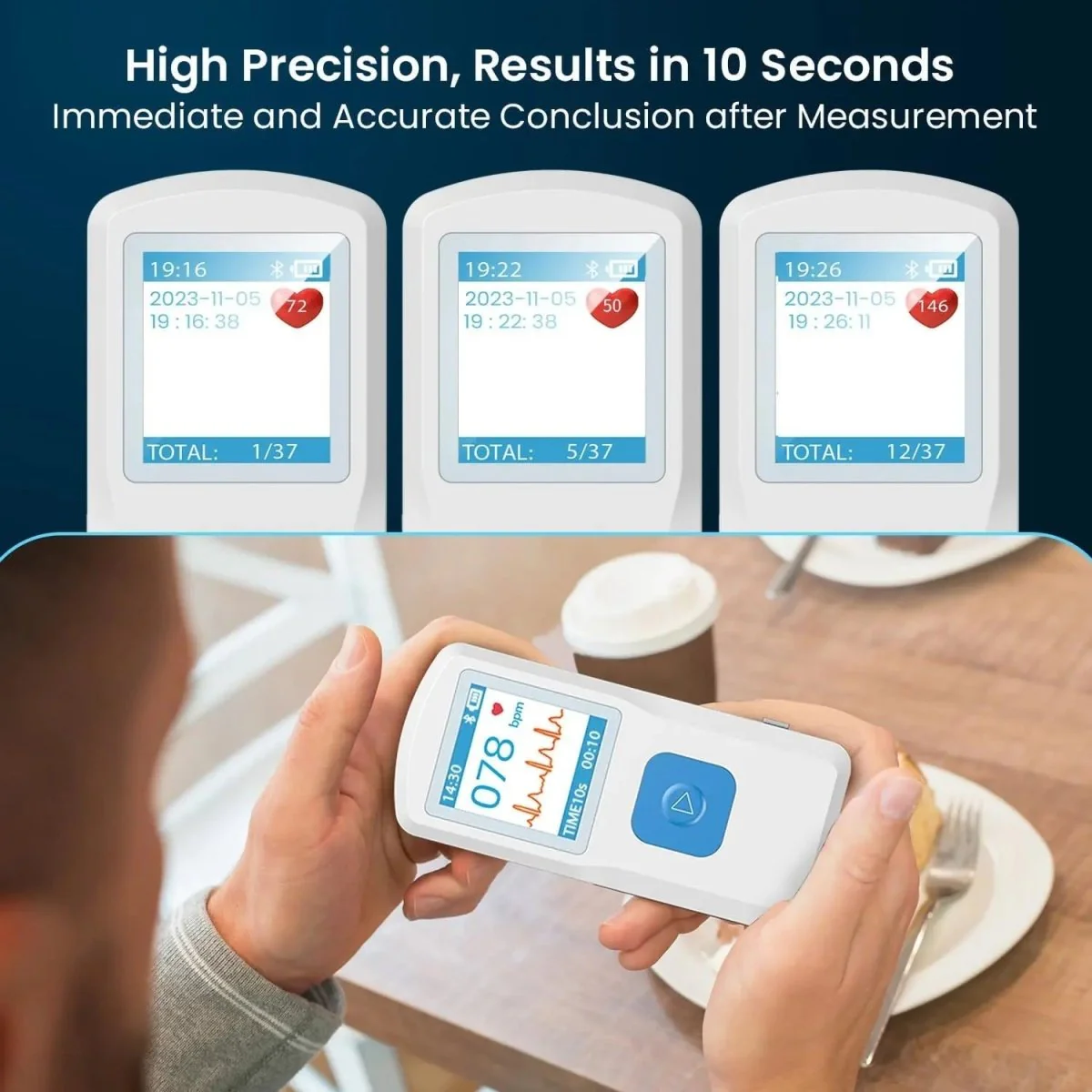 PULSEBT – Bluetooth Electrocardiogram Device for Home Use - Image 5