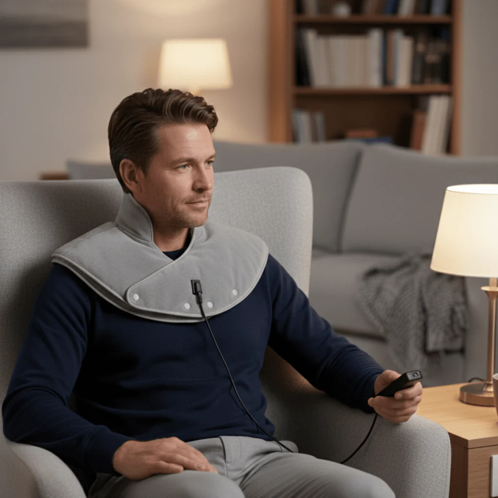 PULSEHEAT – USB Neck Massager with Variable Heat Mode & Vibration Relaxation - Image 2
