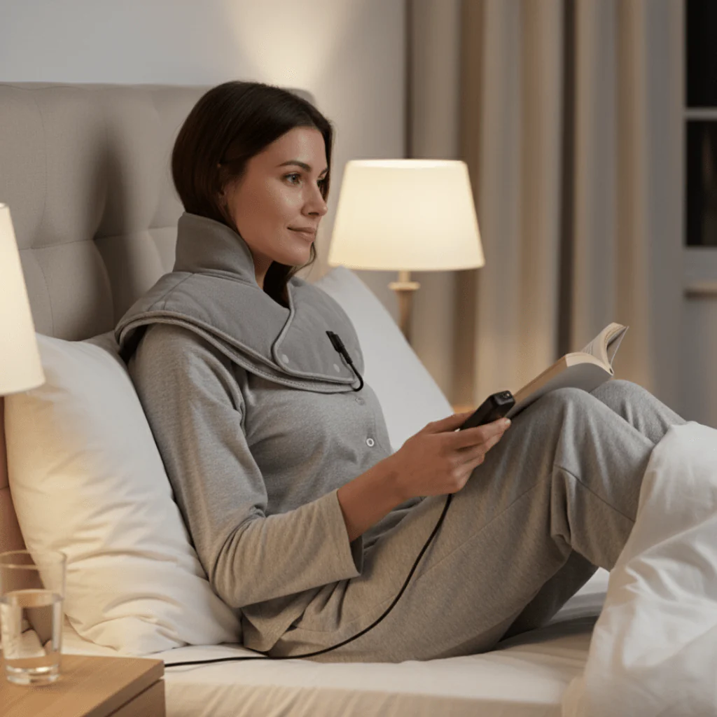 PULSEHEAT – USB Neck Massager with Variable Heat Mode & Vibration Relaxation - Image 3