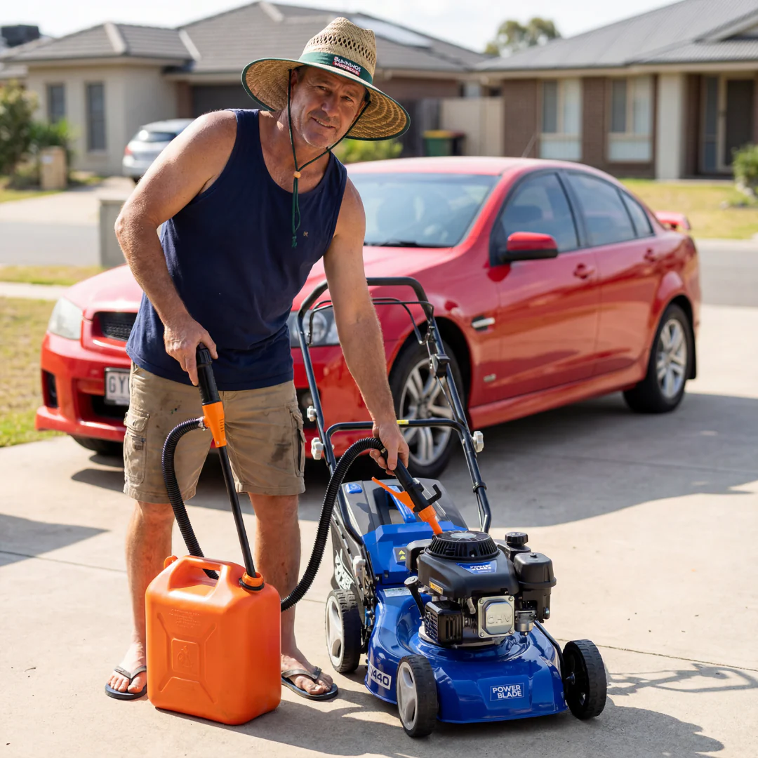 PUMPJET – Compact transfer pump with adjustable flow rate, 2.4 GPM power