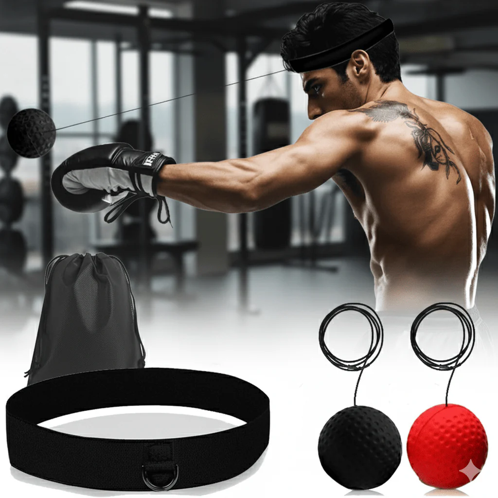 PunchPro reflex ball - boxing training to improve reflexes & reaction speed