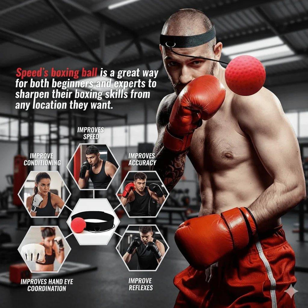 PunchPro reflex ball - boxing training to improve reflexes & reaction speed - Image 2