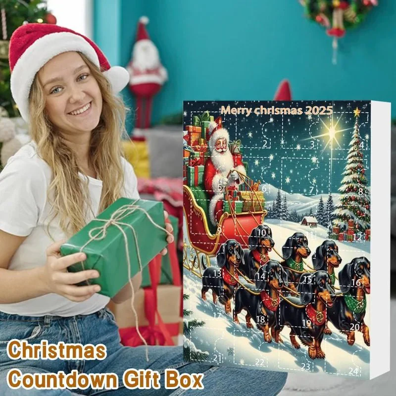 PUPCUP 2025 – Cute Dog Tag Christmas Countdown Box - Image 4