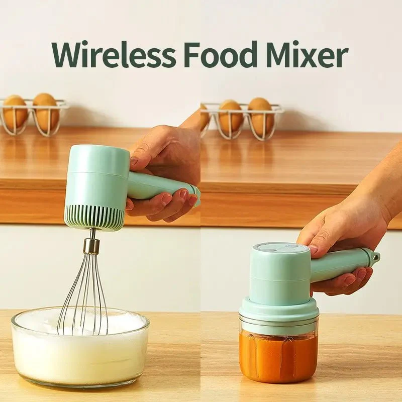 PURE MIX – Wireless Mini Hand Mixer for Easy Everyday Baking - Image 3