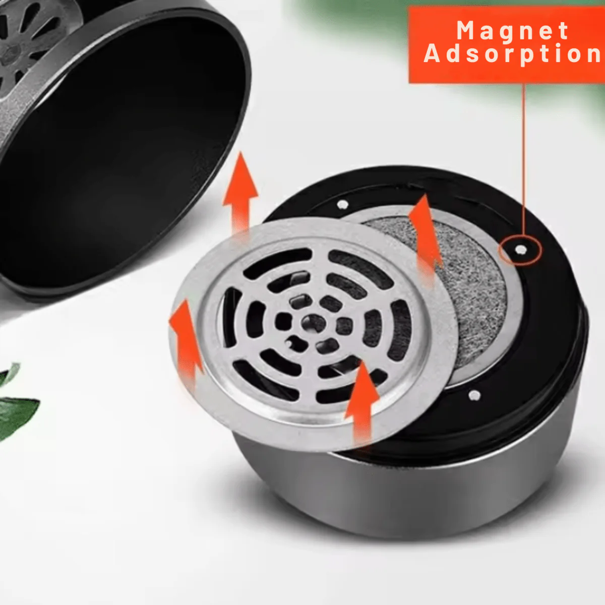 PUREASH – Portable Smokeless Ashtray with HEPA Filter & USB Battery - Image 4