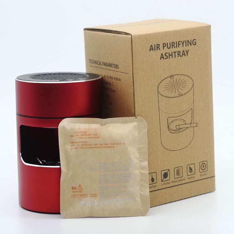 PUREASH – Portable Smokeless Ashtray with HEPA Filter & USB Battery - Image 8