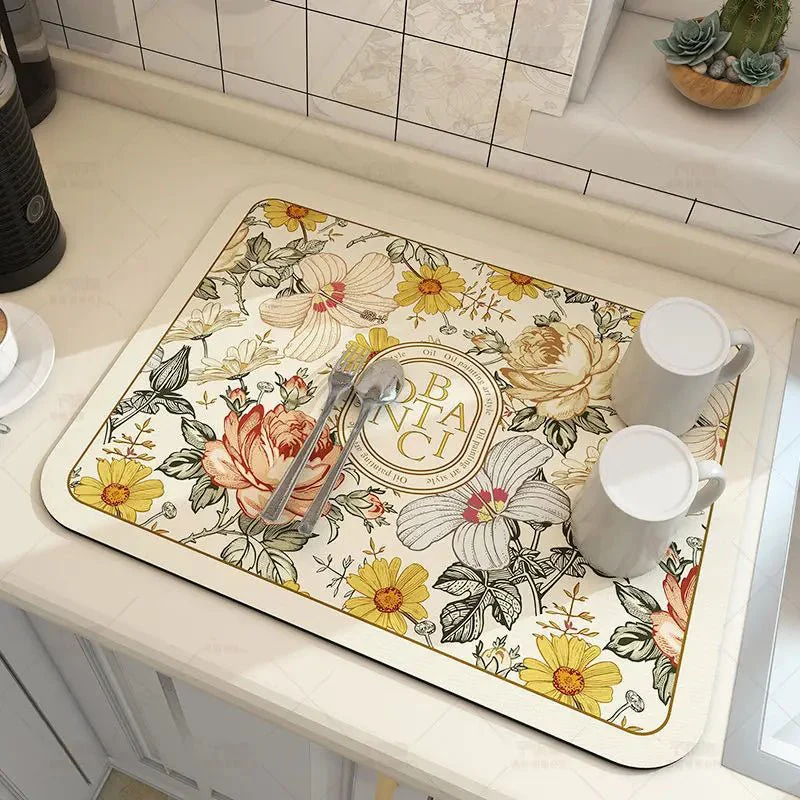PUREDRY – Diatomaceous Kitchen Drip Mat with Ultra-Fast Water Absorption - Image 9