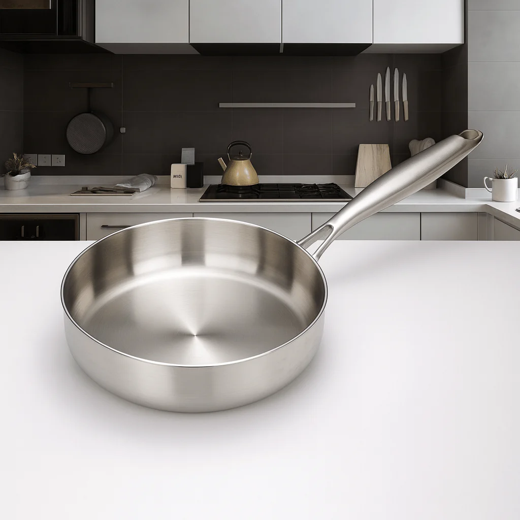 PUREGRID – 316 stainless steel non-stick pan for all modern cooktops