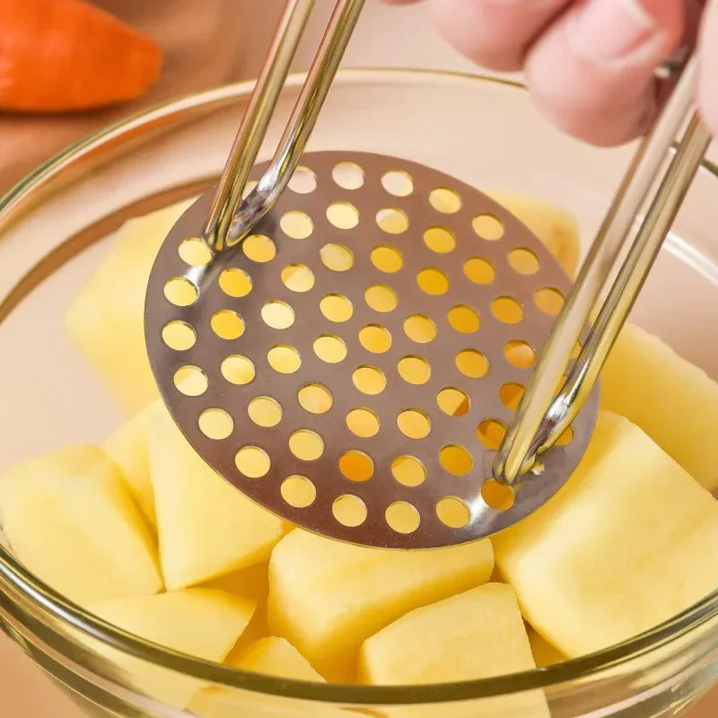 PUREMASH – Ergonomic stainless steel potato masher for effortless, smooth pureeing - Image 5