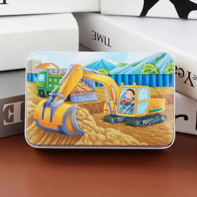 PUZZLIFY – 60-Piece Colorful Wooden Puzzle for Children with Animal & Vehicle Motifs | Perfect Christmas Gift - Image 14