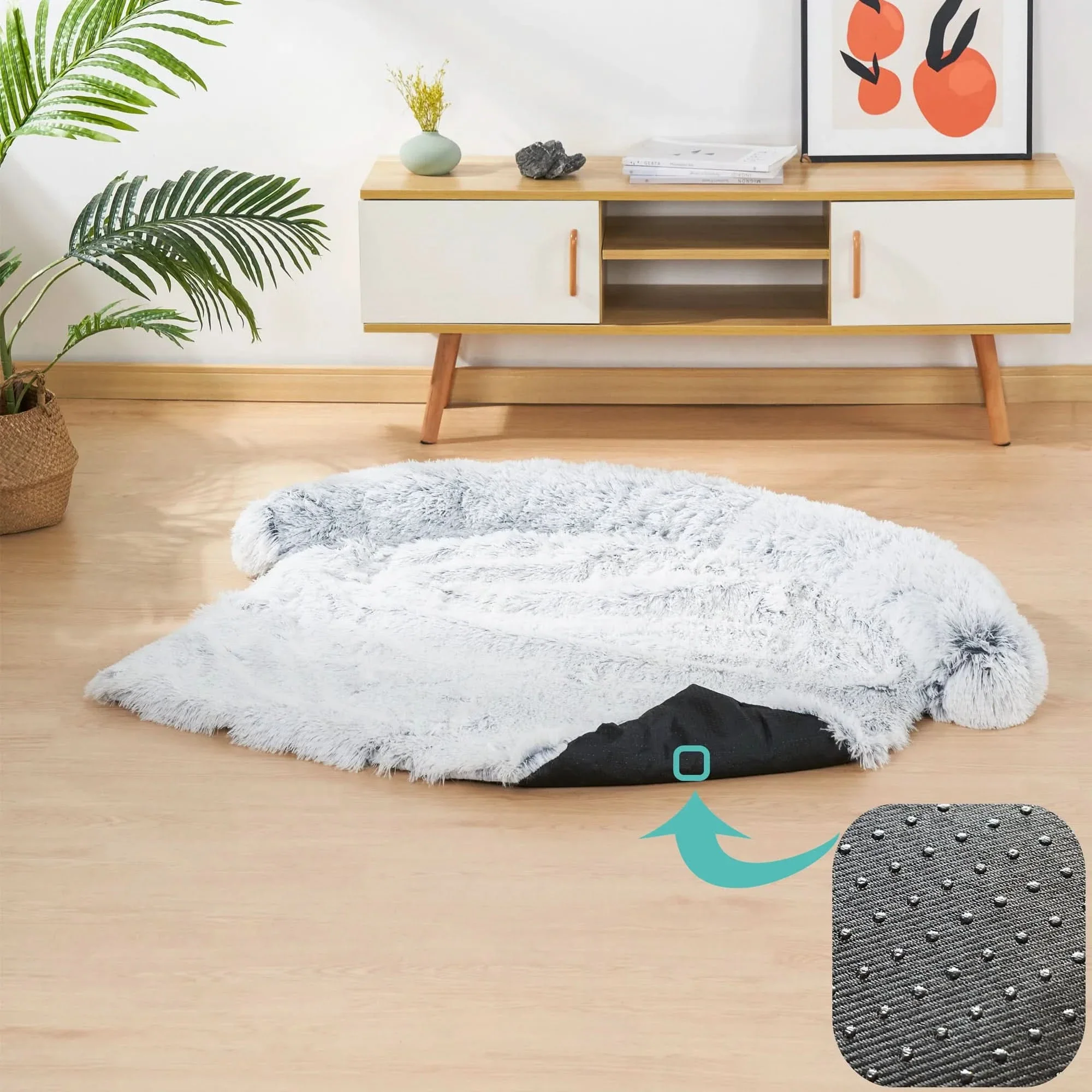 Quehy Petbed - Washable luxury cosy blanket for pets - Image 4