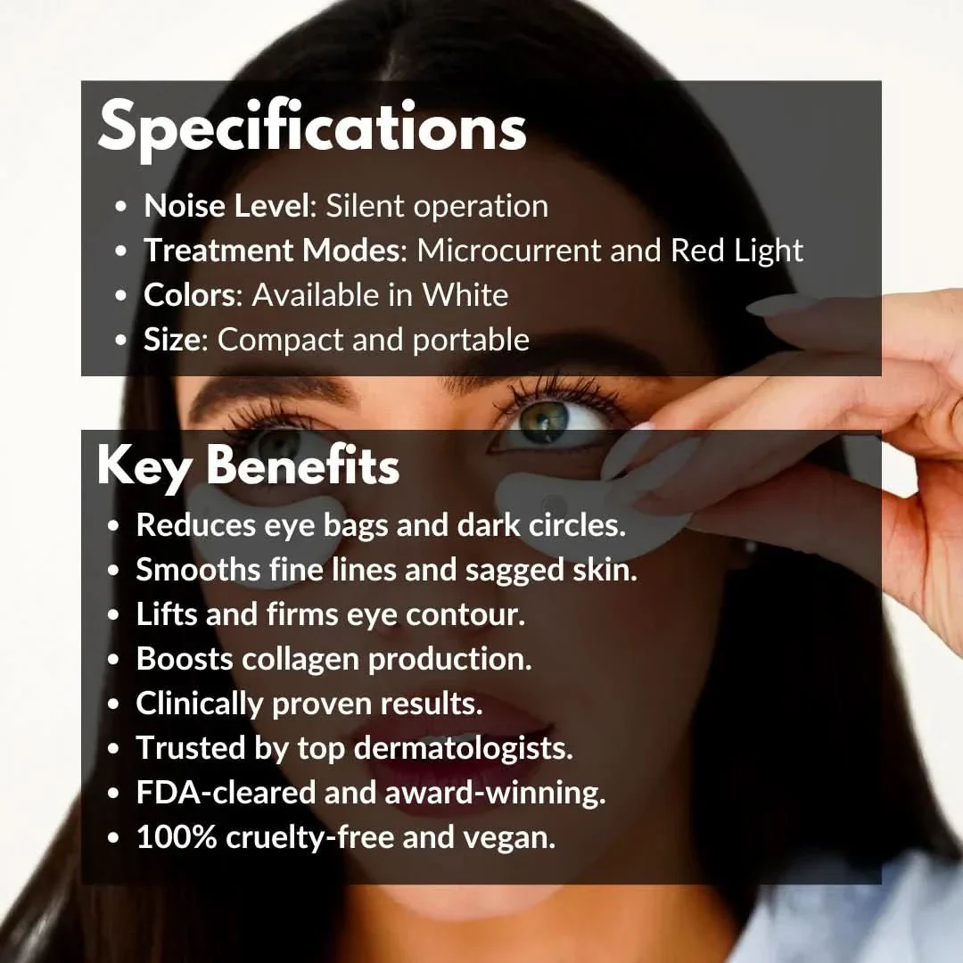 Radiant Pods - Luxurious home treatment for radiant eyes with red light & microcurrent - Image 8