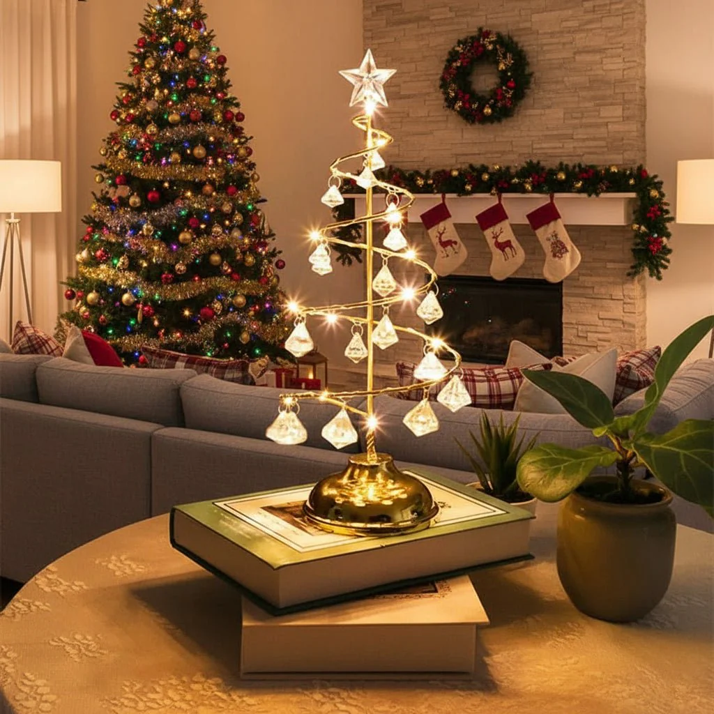 RADIATREE – Elegant LED Christmas Tree with Warm Light for Festive Atmosphere - Image 3