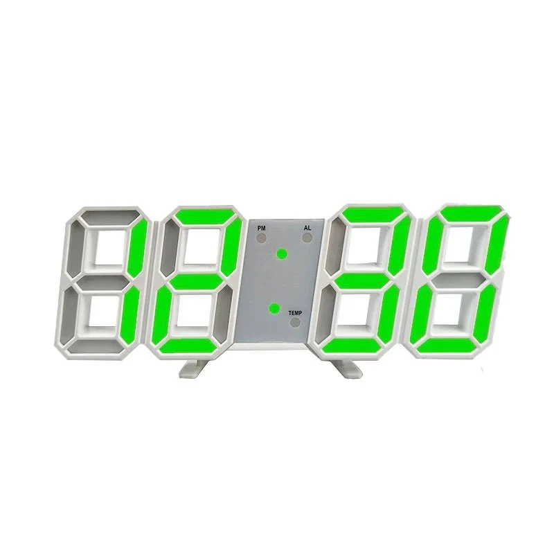 RADIOTIC - 3D Light Digital Clock with Voice Control and Silent Alarm - Image 3